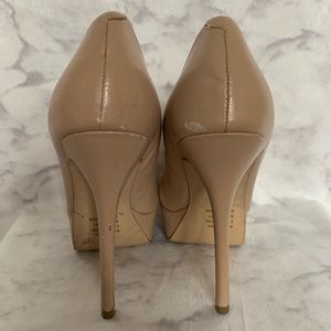 Bakers | Shoes | Bakers Nude Beige Platform Pumps Heels | Poshmark